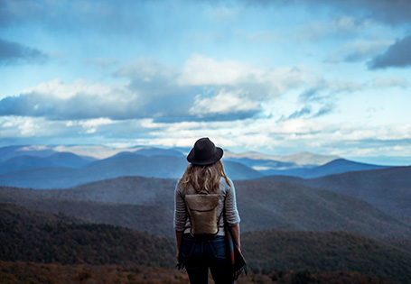 Fall winter hiking