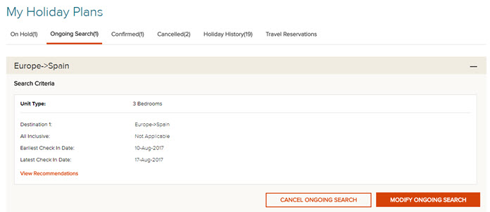 Managing Your Bookings