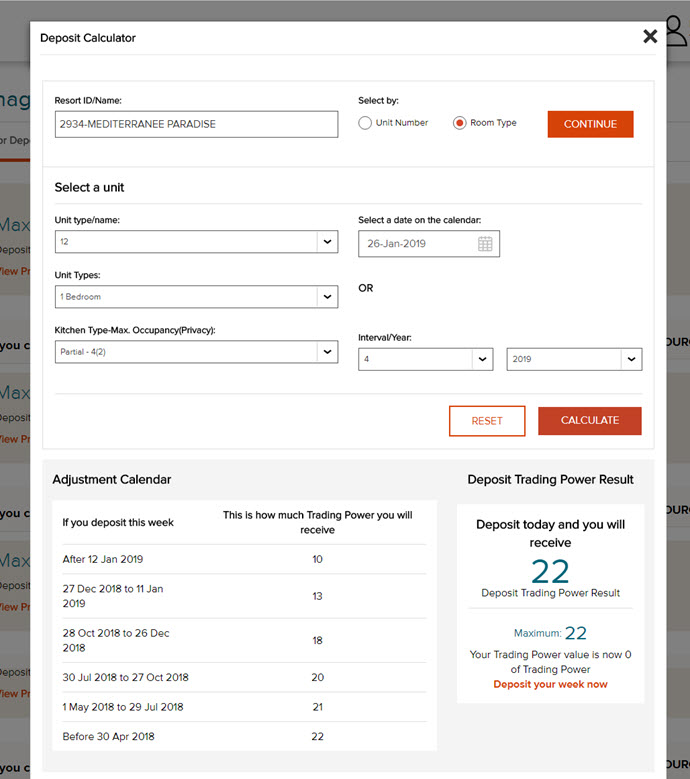 Deposit Calculator