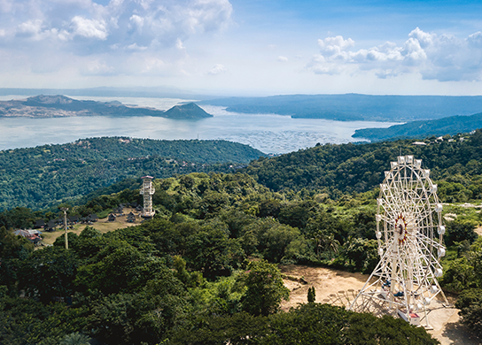 Picturesque landscapes: Tagaytay, Cavite