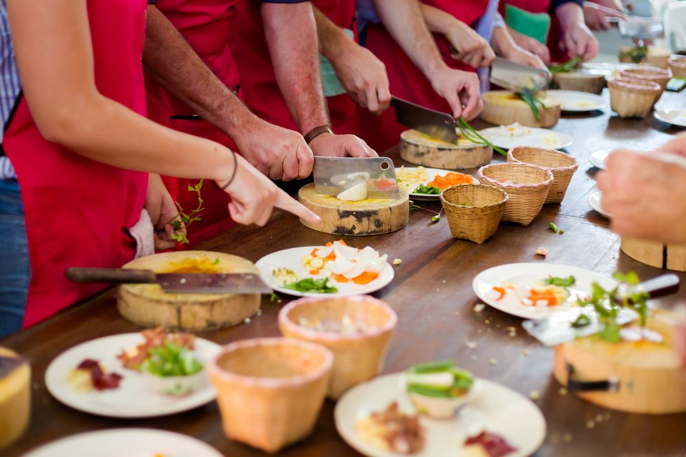 For a fun and immersive cultural experience, try a Thai cooking class and learn to prepare yummy local dishes.