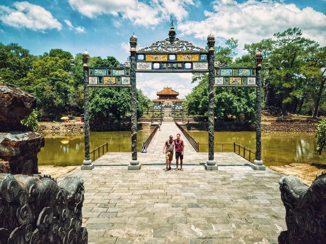 Take a walk around the vast palace grounds of Vietnam’s imperial city.