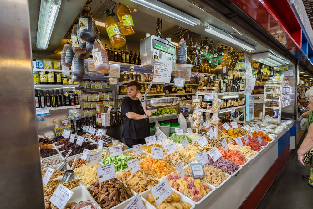Snacks, finger foods and tapas-style olives and cured meats can be found in plenty at the Market.