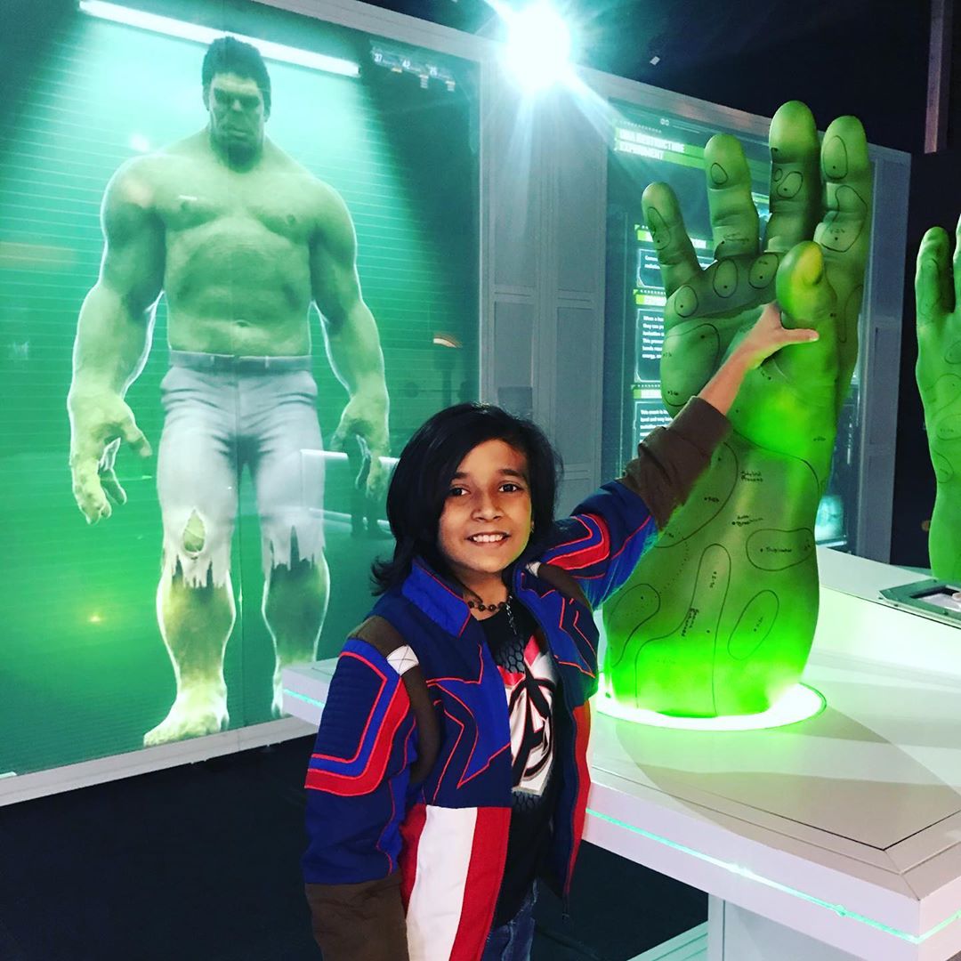 Get up close with Hulk, Captain America and the rest of the Marvel Avengers.