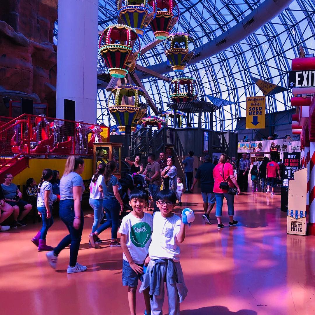 Rain or shine, the indoor Adventuredome Theme Park has a mix of child-friendly and exhilarating rides to try.