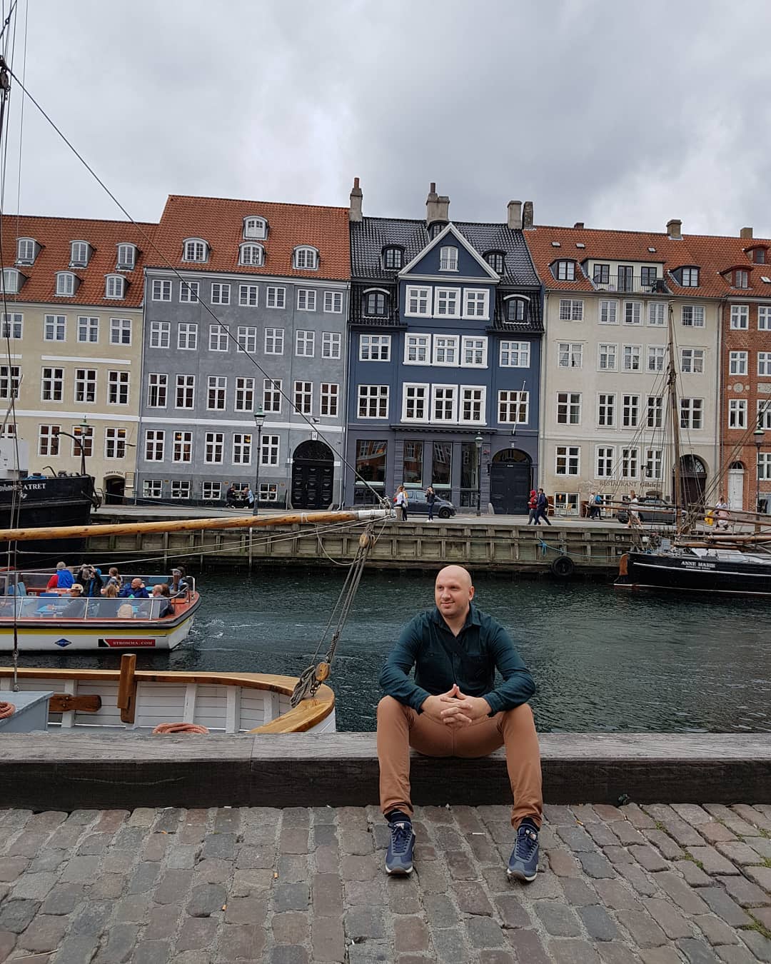 The row of colourful townhouses along the Nyhavn canal makes the perfect backdrop for photos.