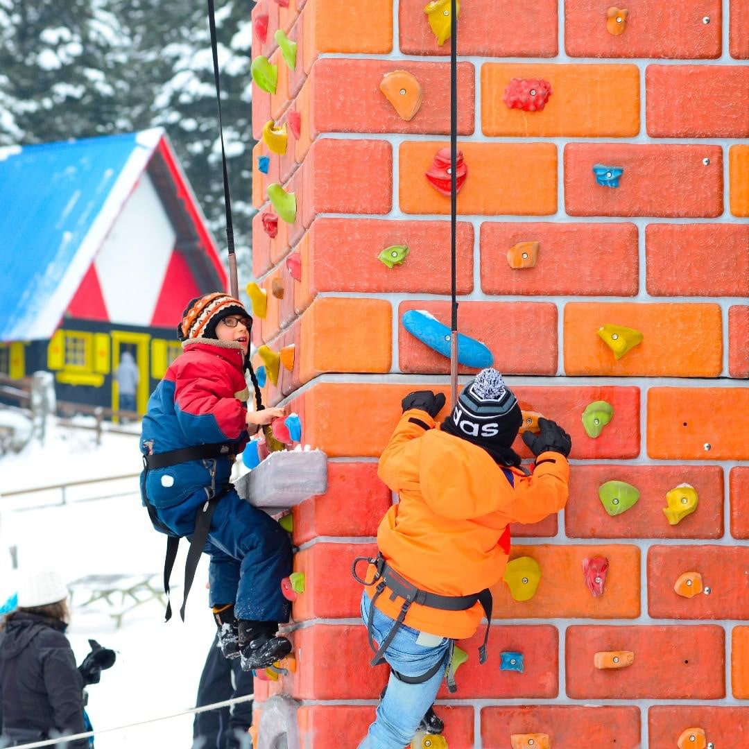 The Village du Pere Noel is a dream playground and colourful wonderland for children. 