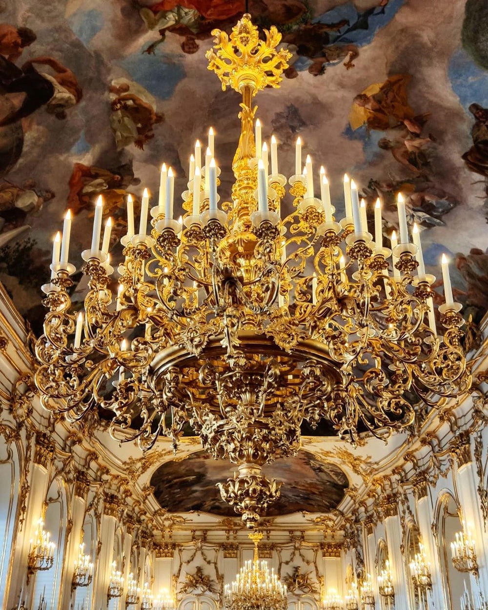 Schonbrunn Palace is home to opulent 18th-century interiors from the time of Maria Theresia