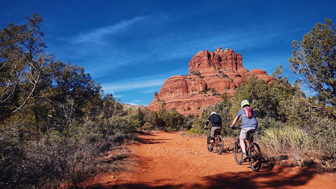 Rent a mountain bike and cycle down the Bell Rock Pathway. Be sure to watch out for hikers!