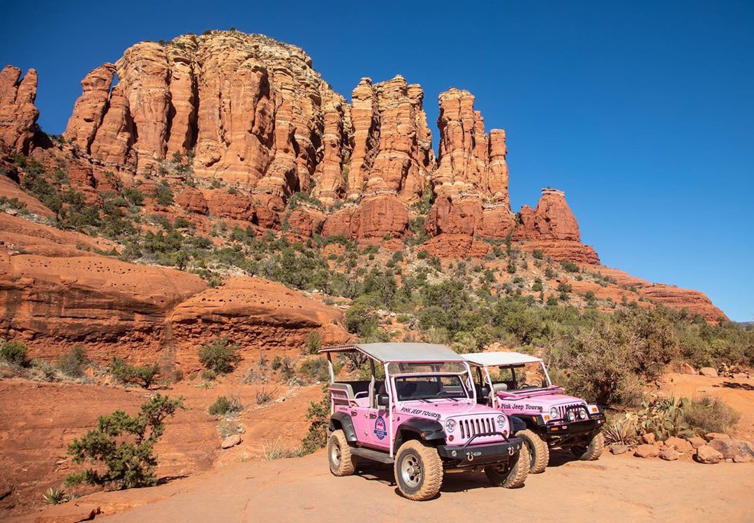 Experience a jeep tour that brings you into a National Forest.