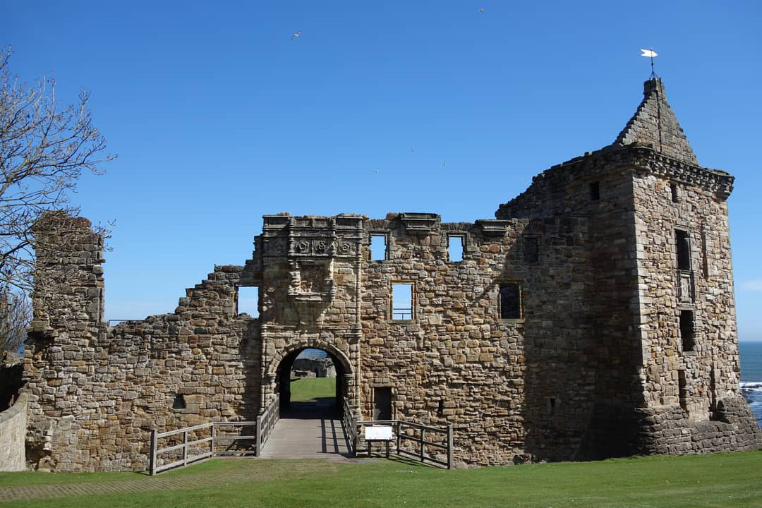 The ruins of St Andrew’s Castle is an unmissable attraction in Fife.