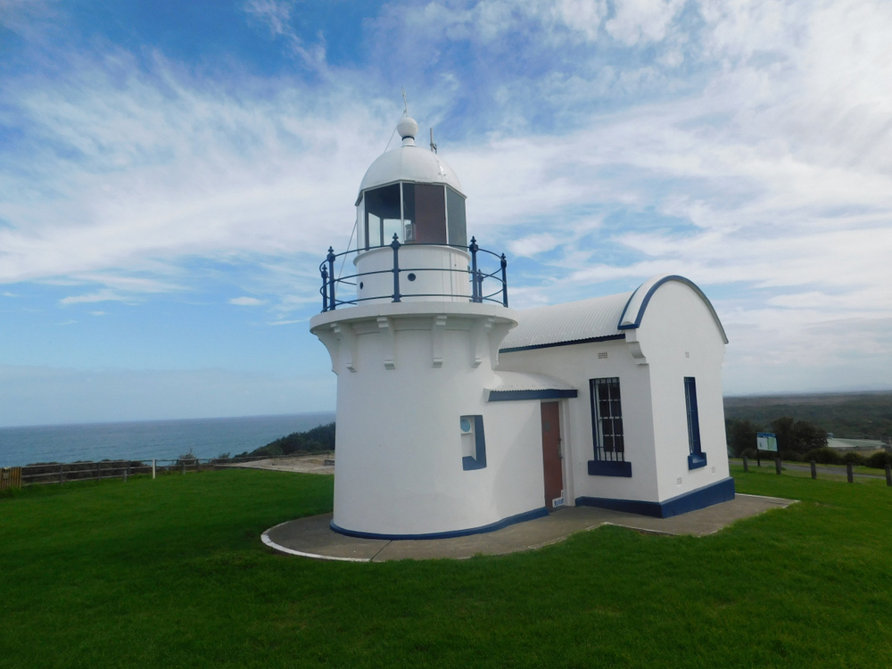  The historic Crowdy Head Lighthouse was built in the 1870s and is one of five small lighthouses built on the NSW coast.