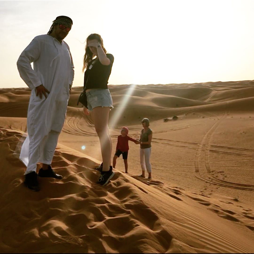 The desert dunes are what the ultimate travel experiences of Dubai are made of.