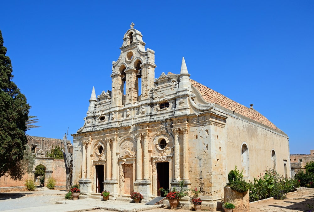 Stately and ancient, the UNESCO-recognised Monastery of Arkadi holds three major celebrations a year on 21 May, 6 August and 8 November.