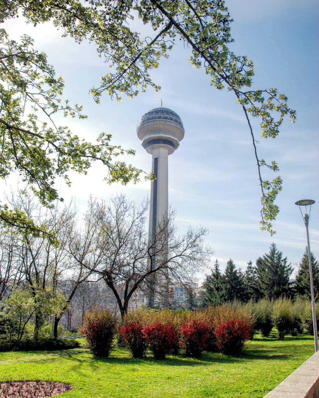 Take the high-speed elevator to the observation deck of Atakule Tower for an amazing view of Ankara.