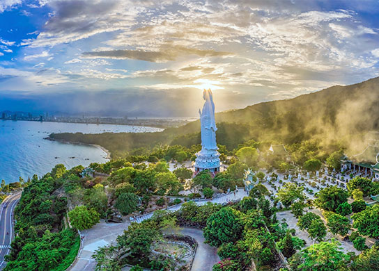 1. Visit historical temples in Da Nang