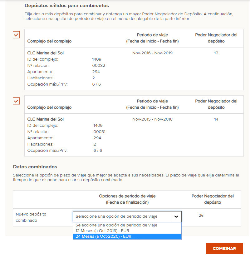 How to Combine your Deposits