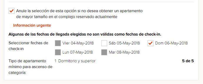 Upgrade and Changes Request