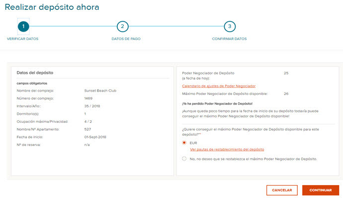 How to restore your Deposit Trading Power