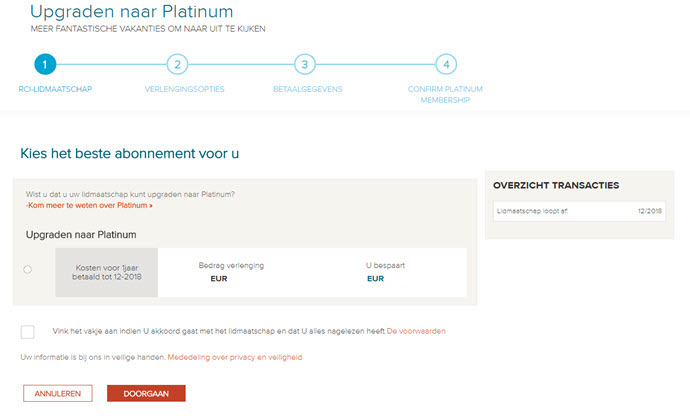 How to Upgrade to RCI Platinum