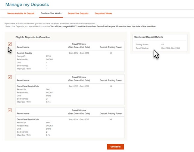 How to Combine your Deposits