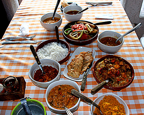 Comida - Rio Quente